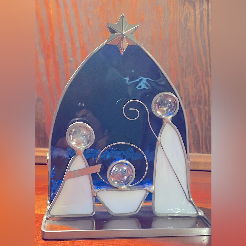 Stained Glass Nativity